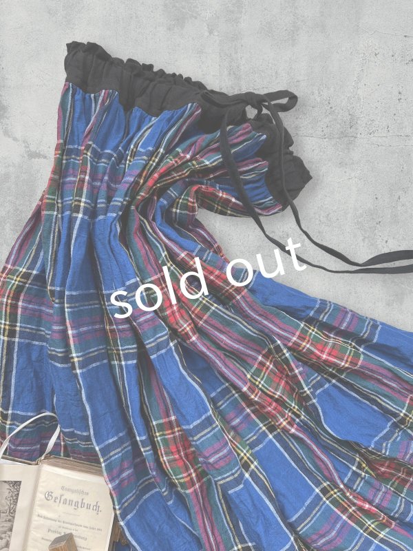 画像3: MARCHE' DE SOEUR／ギャザースカート・ブルータータン (3)