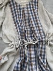 画像7: 【30%OFF】MARCHE' DE SOEUR／祈りのワンピース・ブルーチェック (7)