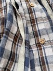 画像10: 【30%OFF】MARCHE' DE SOEUR／祈りのワンピース・ブルーチェック (10)