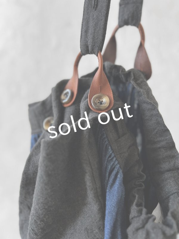 画像8: MARCHE' DE SOEUR/種蒔ポケットスカート・インディゴ (8)