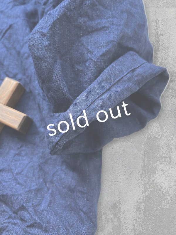 画像4: MARCHE' DE SOEUR/ちびポケットプルオーバー・インディゴ (4)