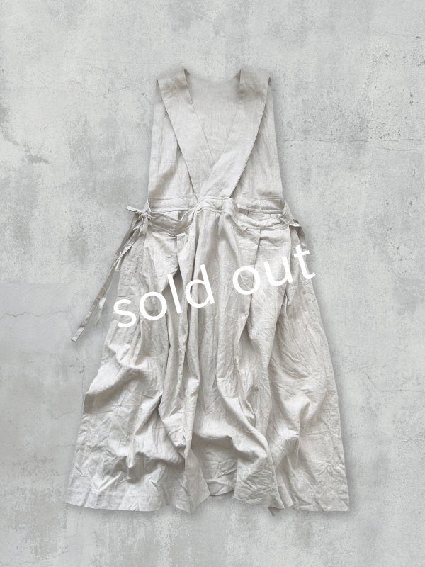 画像10: MARCHE' DE SOEUR／タブリエワンピース・黒 (10)