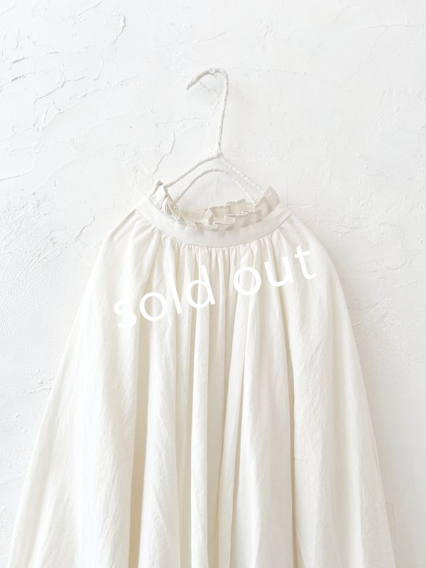 画像2: 【SALE】MAGALI /ラグランプルオーバー・アイボリー (2)