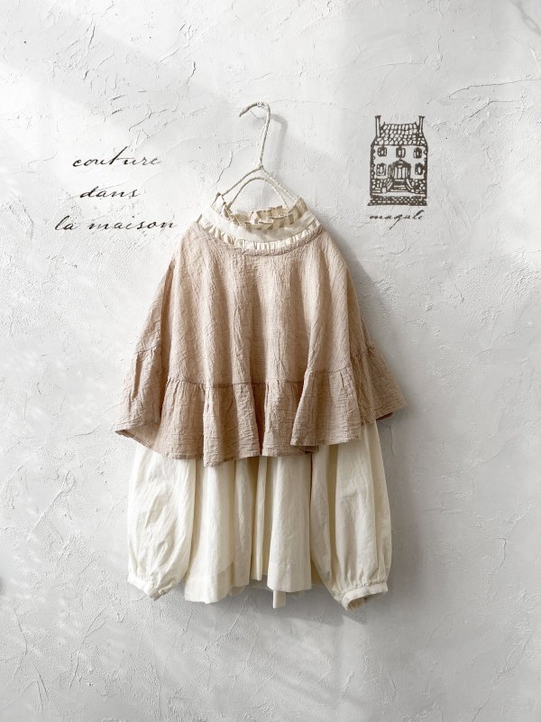 画像12: MAGALI /ラグランプルオーバー・アイボリー (12)