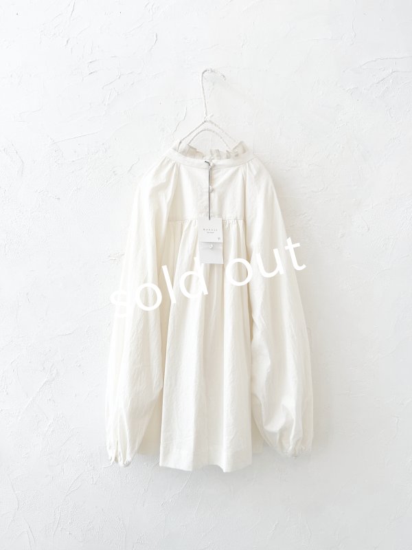 画像4: 【SALE】MAGALI /ラグランプルオーバー・アイボリー (4)