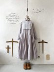 画像2: SO／タックワンピース・ライラックストライプ (2)