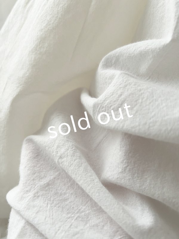 画像6: nous rendent heureux／シャーリングブラウス・オフ (6)