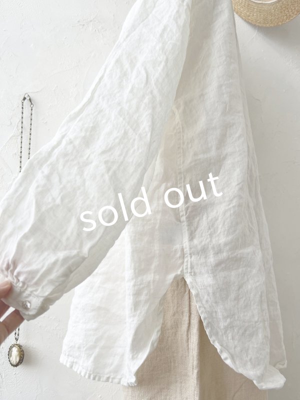 画像12: SO/フリルカラーシャツチュニック・ベリー (12)