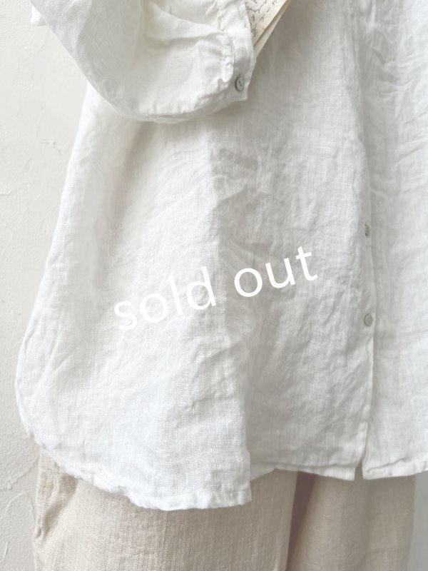 画像5: SO/フリルカラーシャツチュニック・オフ (5)