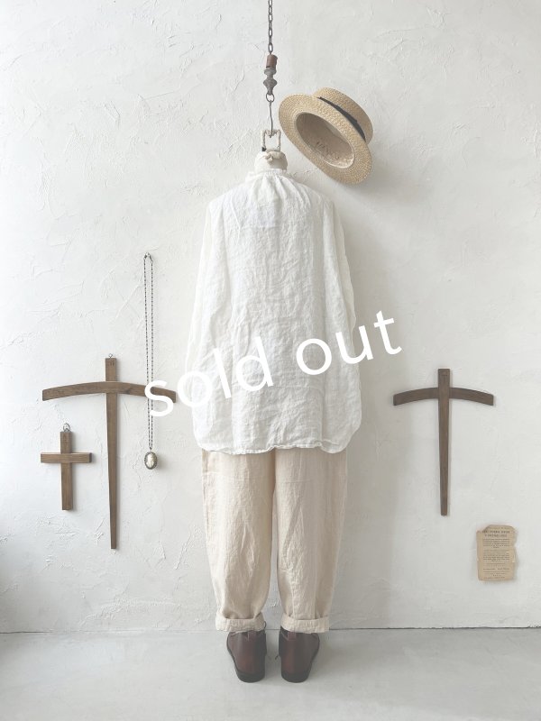 画像11: SO/フリルカラーシャツチュニック・オフ (11)