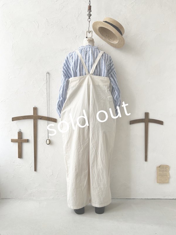 画像8: SO／サルエルサロペット ・エクリュ (8)