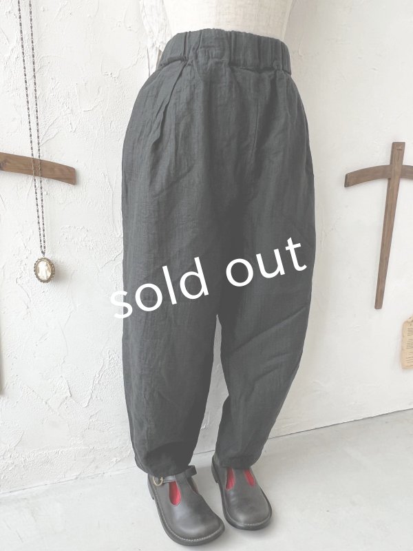 画像7: SO/カーブパンツ ・ブラック (7)