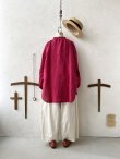 画像7: SO／フリルカラーシャツチュニック・ベリー (7)