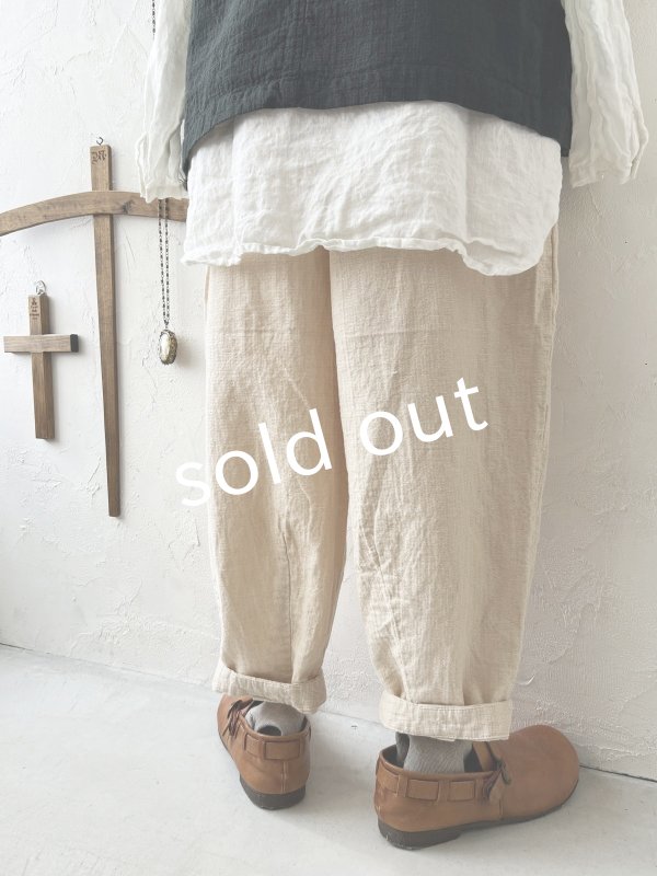 画像8: SO／カーブパンツ ・ベージュ (8)