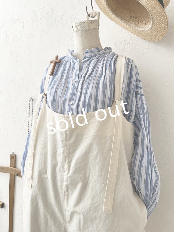 画像3: SO／サルエルサロペット ・エクリュ (3)