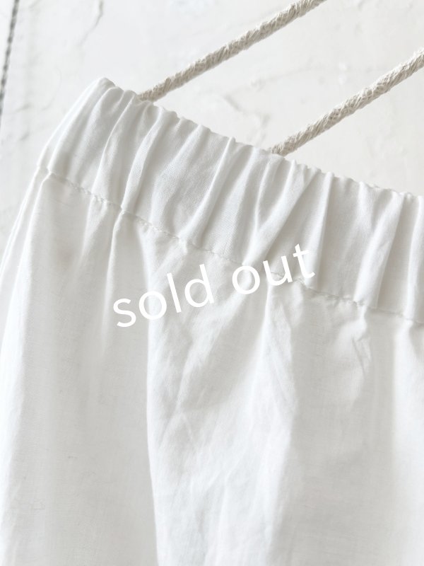 画像7: manoamano /レース＆ピンタックペチパンツ・オフ (7)