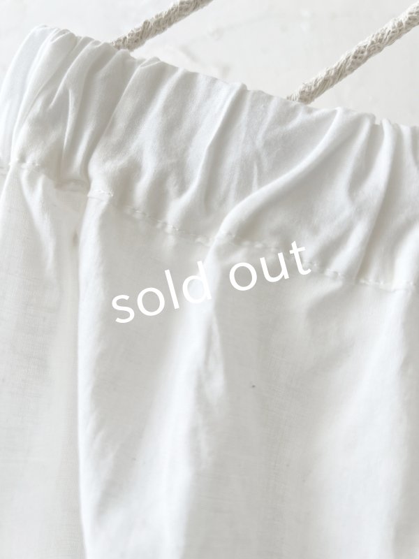 画像6: manoamano/プリーツペチパンツ・オフ (6)