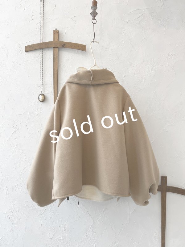 画像5: shizuka's/ベルベットリボンのコート・キャメルベージュ (5)