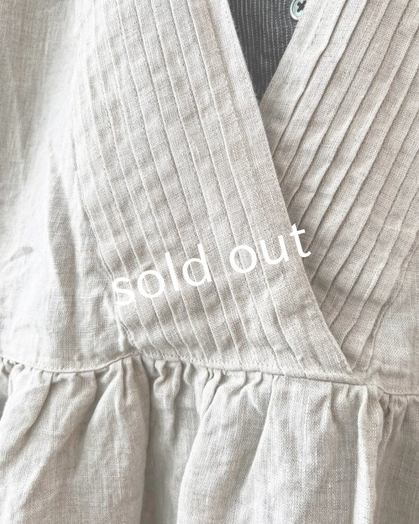 画像8: ubasoku/ピンタック2wayワンピース・インディゴ (8)