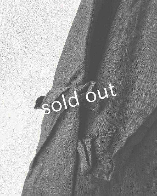 画像4: ubasoku/ラウンドフリル2wayワンピース・ブラック (4)