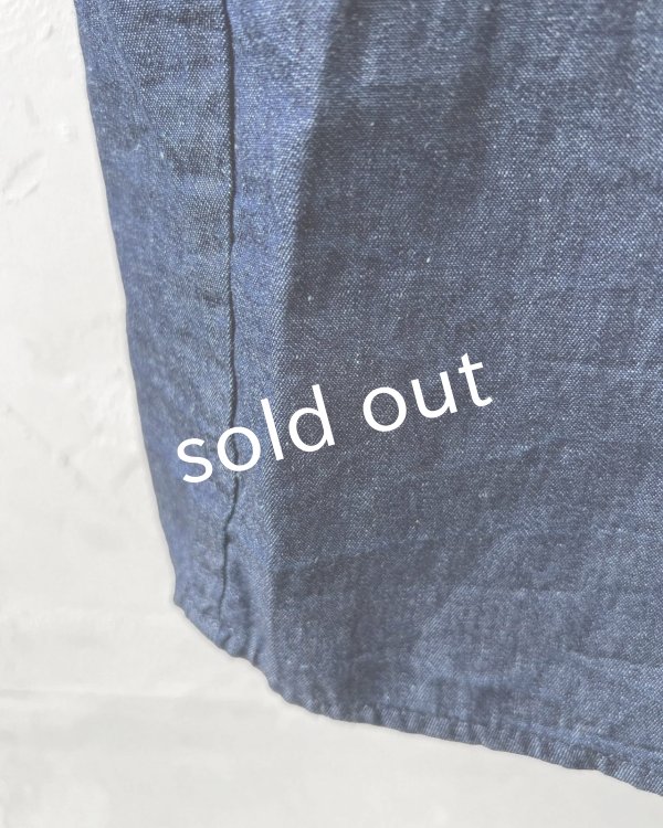 画像5: ubasoku/ピンタックキャミワンピース・インディゴ (5)