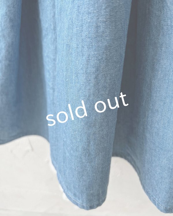 画像8: ubasoku/ピンタックキャミワンピース・ブリーチ (8)