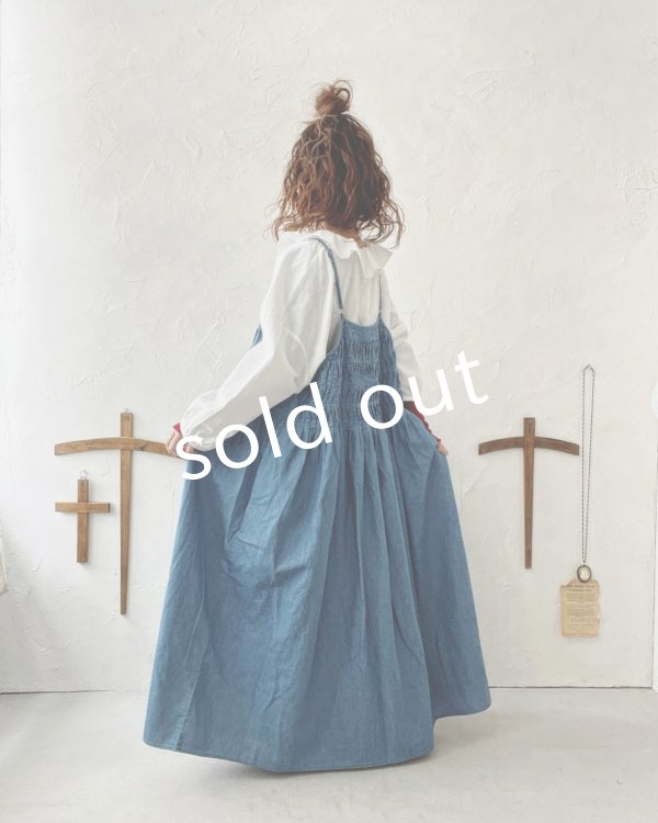 画像10: ubasoku/ピンタックキャミワンピース・ブリーチ (10)