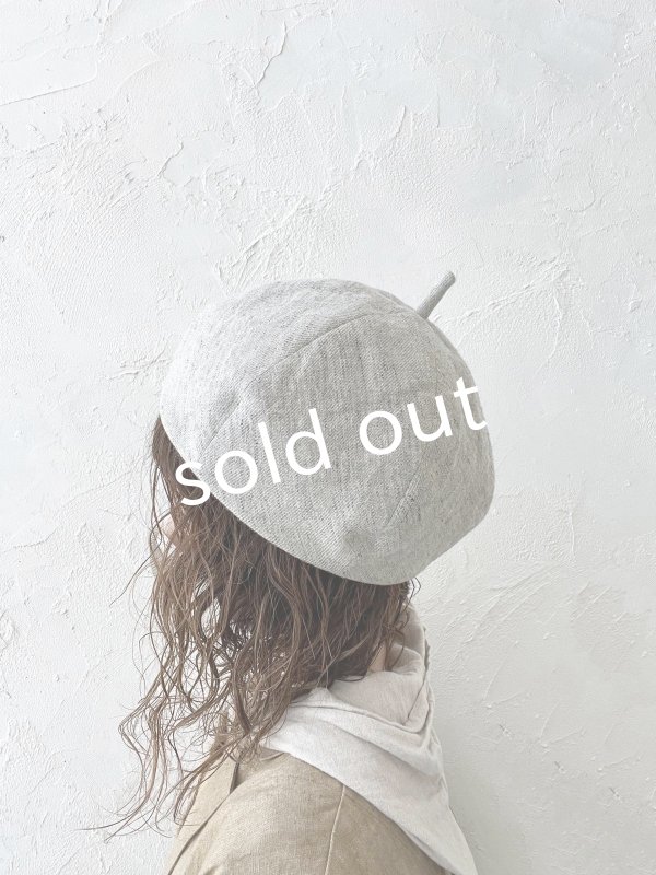 画像5: 羊帽子店/3-02 リネンベレー帽 (5)