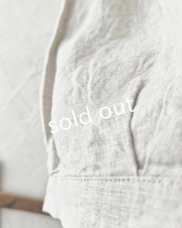 画像6: ubasoku/0515 ボリュームワイドパンツ・生成り (6)