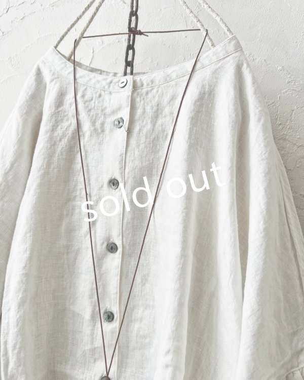 画像4: ubasoku/0401 パフ袖ブラウス・オフ (4)