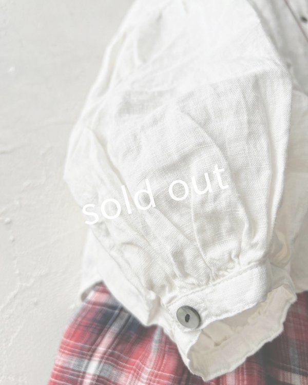 画像6: ubasoku/0401 パフ袖ブラウス・オフ (6)