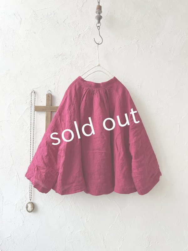 画像4: SO／２wayスモックブラウス・ベリー (4)