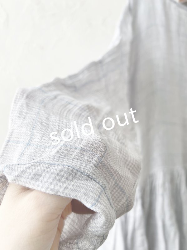 画像8: SO／２wayギャザーワンピース・グレーチェック (8)