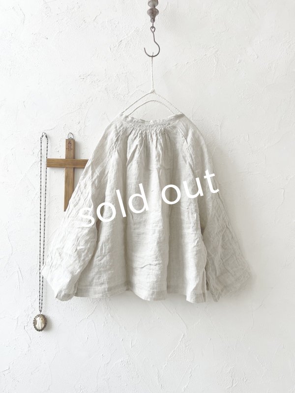画像3: SO／２wayスモックブラウス・ナチュラル (3)