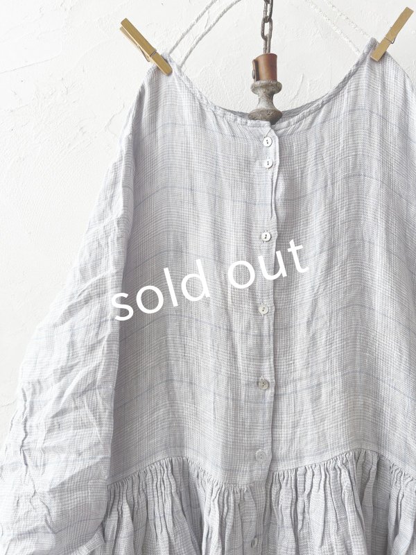 画像9: SO／２wayギャザーワンピース・イエローチェック (9)