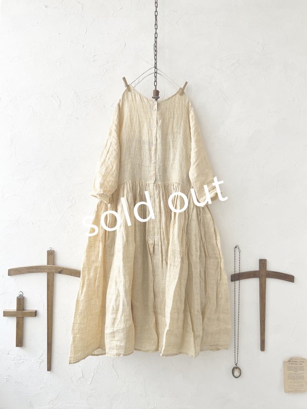 画像6: SO／２wayギャザーワンピース・イエローチェック (6)