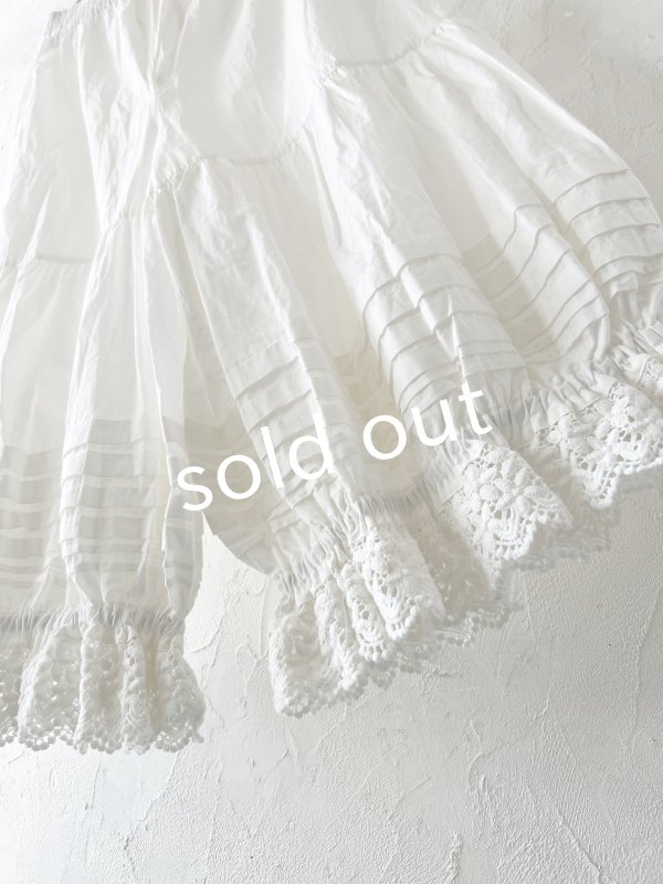 画像7: manoamano/ドロワーズペチパンツ・オフ (7)