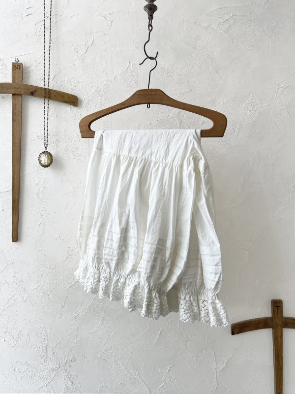 画像4: manoamano/１段レースドロワーズペチパンツ・オフ (4)