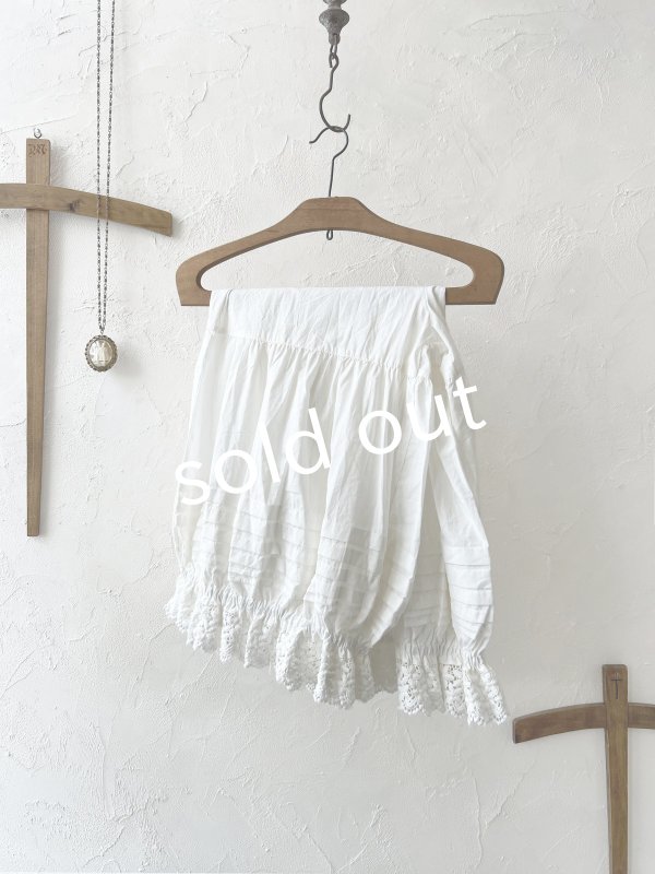 画像3: manoamano/ドロワーズペチパンツ・オフ (3)