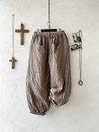 画像6: seasew.／リネンバルーンパンツ・グレーベージュ (6)