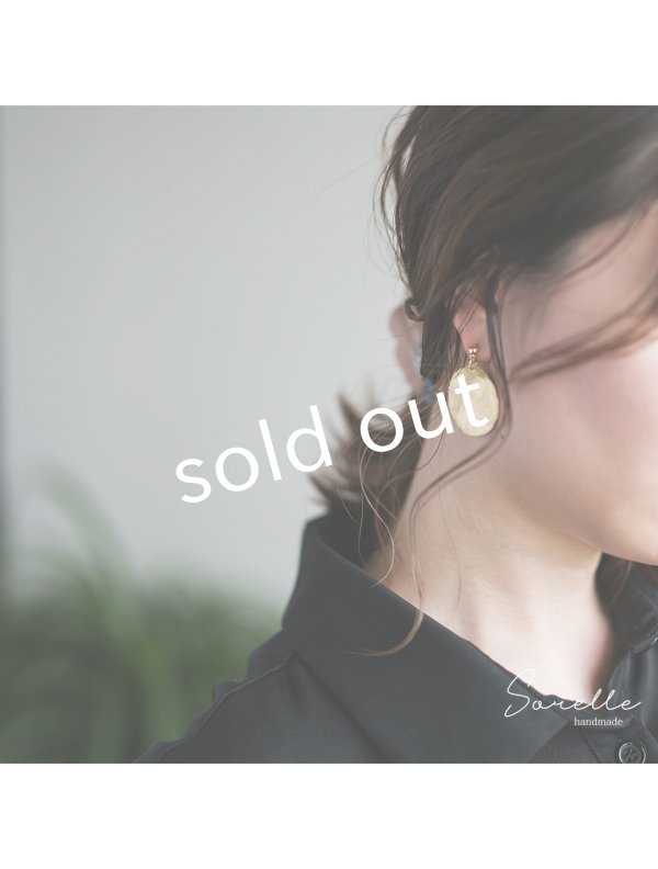 画像5: sorelle／真鍮のピアス・サークル (5)