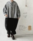 画像2: sorte cuff/レースアップリボンプルオーバー・ブラック (2)