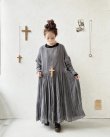 画像12: かやの日常着／ギャザードレス・ぎんねず (12)