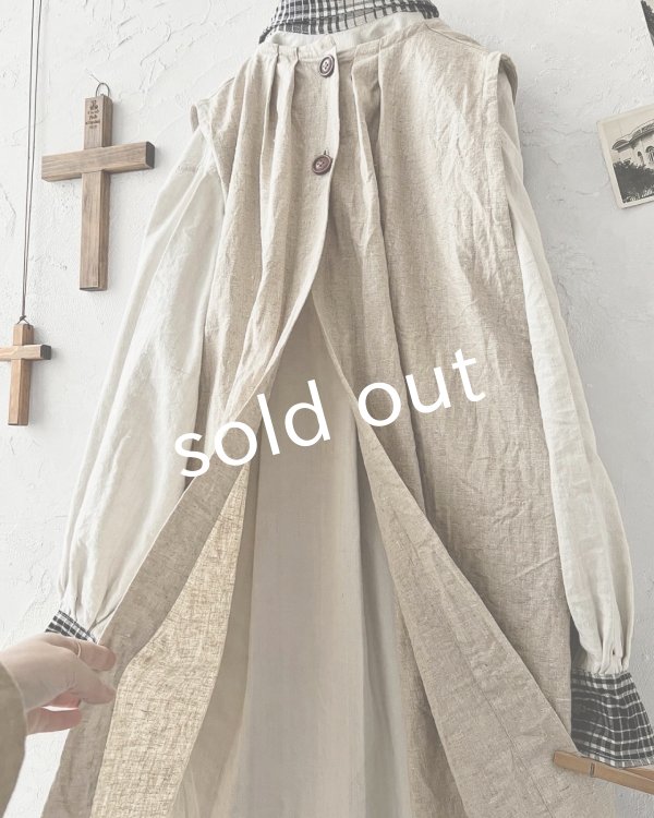 画像5: MARCHE' DE SOEUR/ファーマーズタブリエ・生成り (5)