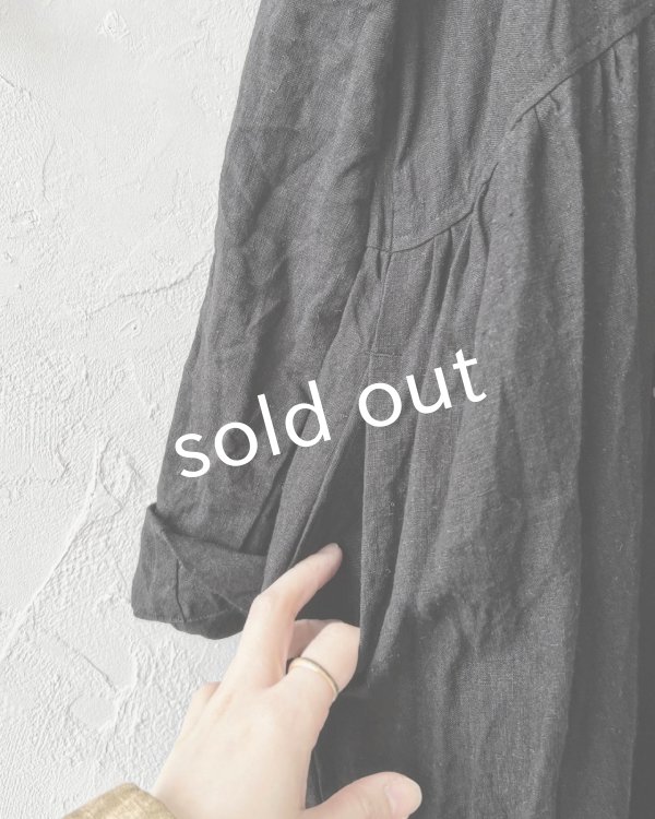 画像6: MARCHE' DE SOEUR/ターシャのワンピース・黒 (6)