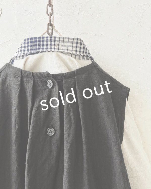 画像6: MARCHE' DE SOEUR/ファーマーズタブリエ・黒 (6)