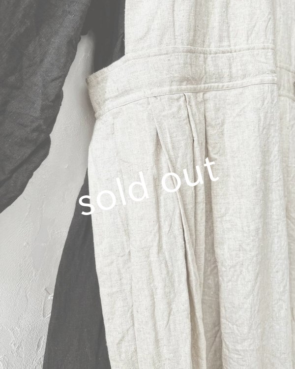 画像7: MARCHE' DE SOEUR／タブリエワンピース・生成り (7)