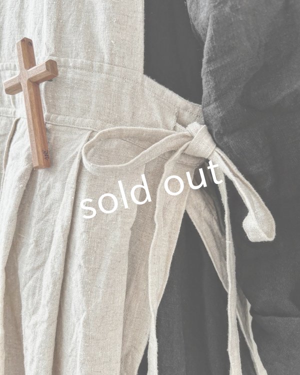 画像4: MARCHE' DE SOEUR／タブリエワンピース・生成り (4)