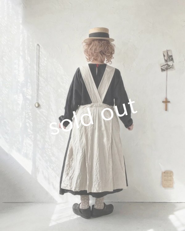 画像13: MARCHE' DE SOEUR／タブリエワンピース・生成り (13)