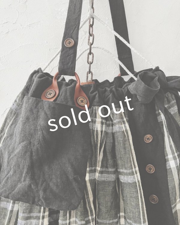 画像2: MARCHE' DE SOEUR/種蒔ポケットスカート・フォレスト (2)